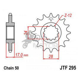Lánckerék első JTF295