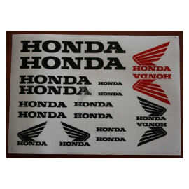 Matrica szett Honda 25x35cm