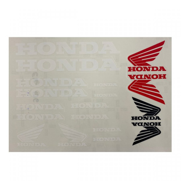 Matrica szett Honda 25x35cm