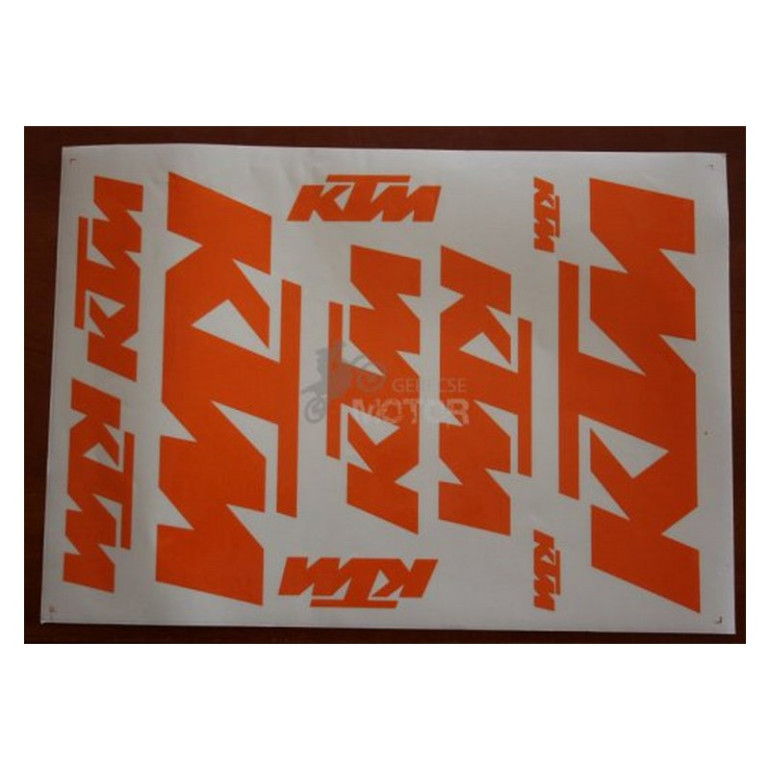 Matrica szett KTM nagy 25x35cm