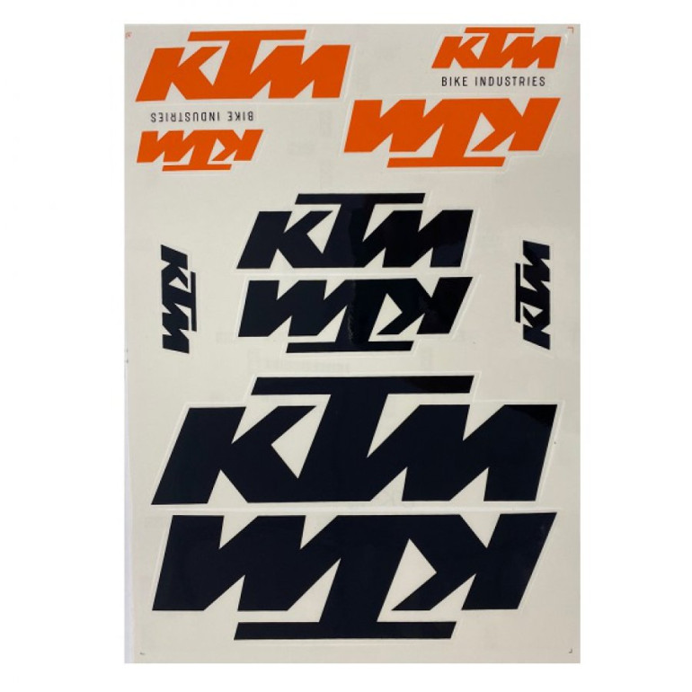 Matrica szett KTM nagy 25x35cm