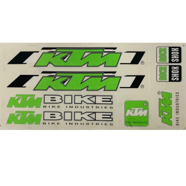 Matrica szett KTM kicsi 16,5x35cm