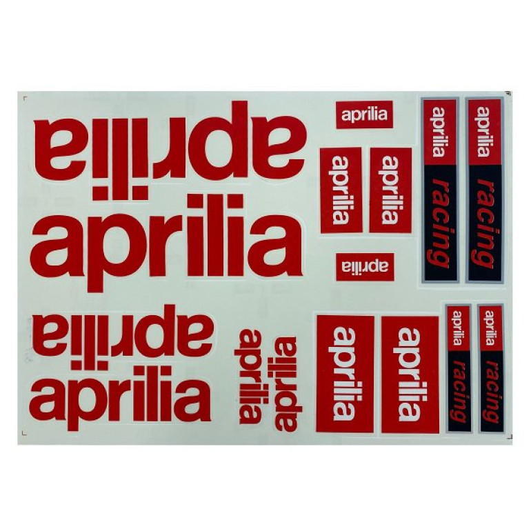 Matrica szett Aprilia 25x35cm