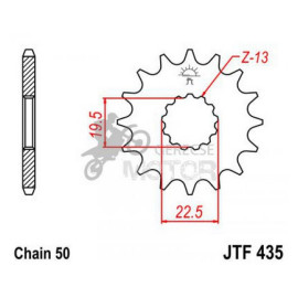 Lánckerék első JTF435