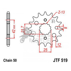 Lánckerék első JTF519
