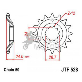 Lánckerék első JTF528