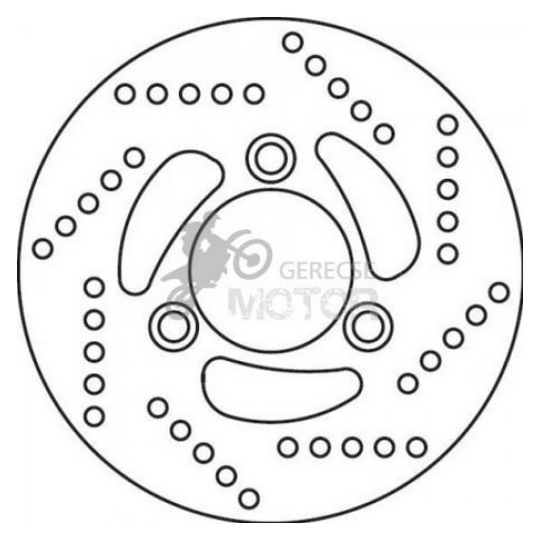 Első féktárcsa Brembo BRM68B40714