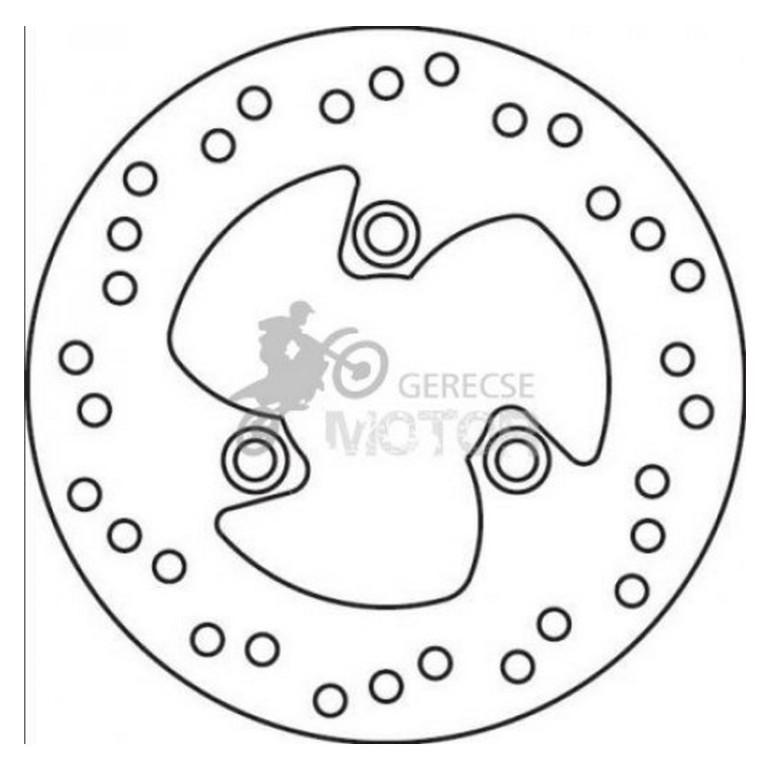 Első féktárcsa Brembo BRM68B40716