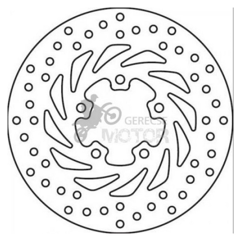 Első féktárcsa Brembo BRM68B40732