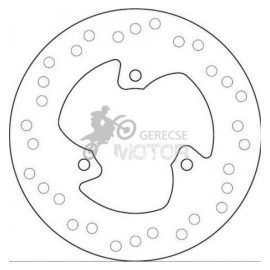Hátsó féktárcsa Brembo BRM68B40719