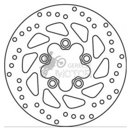 Első féktárcsa Brembo BRM68B40731