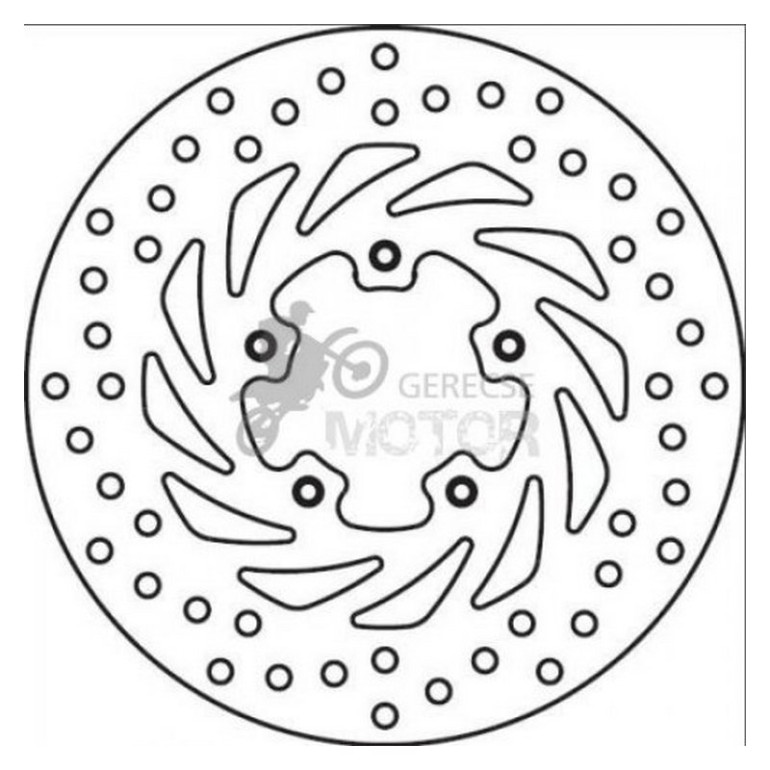 Első féktárcsa Brembo BRM68B40733