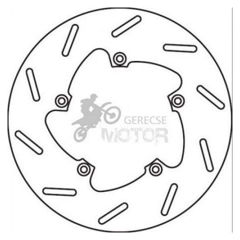 Első féktárcsa Brembo BRM68B40739