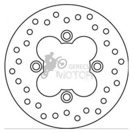 Hátsó féktárcsa Brembo BRM68B40720