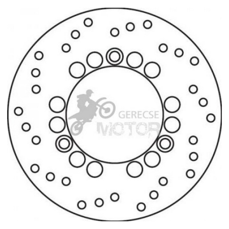 Első féktárcsa Brembo BRM68B40737