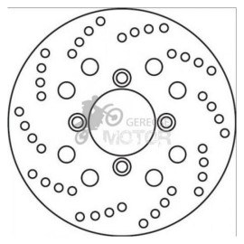 Hátsó féktárcsa Brembo BRM68B40741