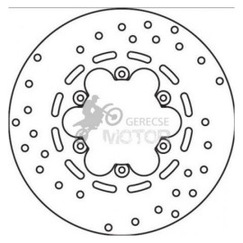 Hátsó féktárcsa Brembo BRM68B40772
