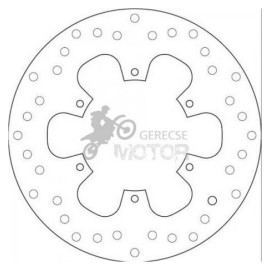 Első féktárcsa Brembo BRM68B40774