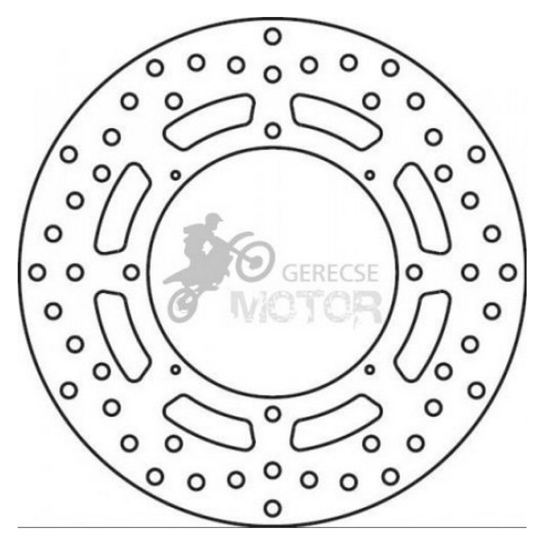 Első féktárcsa Brembo BRM68B40769