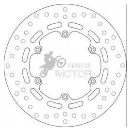 Hátsó féktárcsa Brembo BRM68B407E2