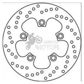 Hátsó féktárcsa Brembo BRM68B40744