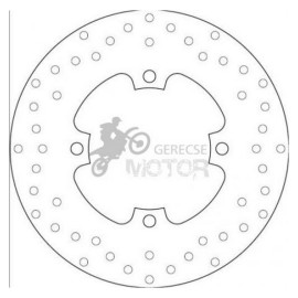 Hátsó féktárcsa Brembo BRM68B40797