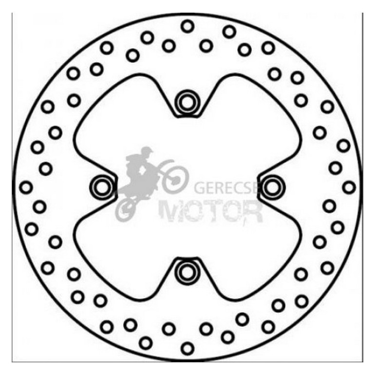 Első féktárcsa Brembo BRM68B407A5