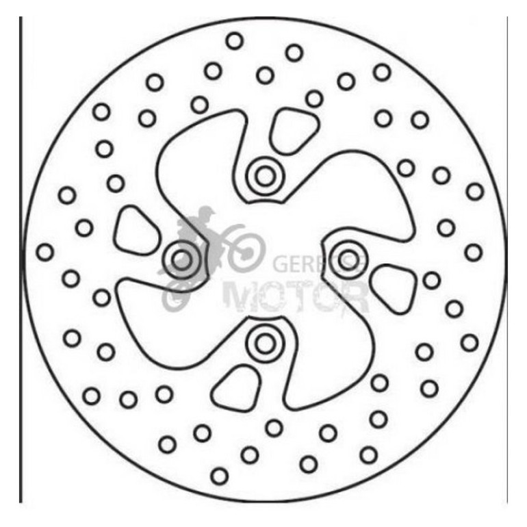 Első féktárcsa Brembo BRM108489926