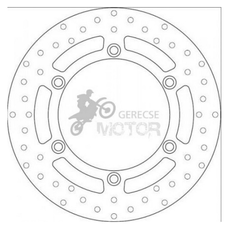 Első féktárcsa Brembo BRM68B407E7