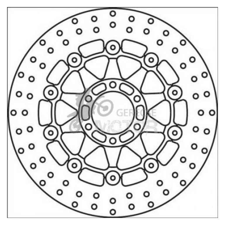 Első féktárcsa Brembo BRM108489975