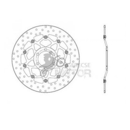 Első féktárcsa Brembo BRM78B40827