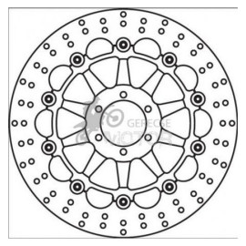 Féktárcsa Brembo BRM108489993