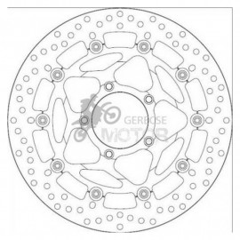 Első féktárcsa Brembo BRM108200366