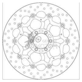 Féktárcsa Brembo BRM108200385