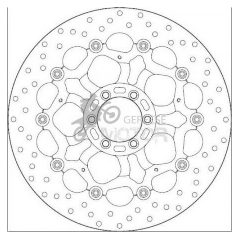 Féktárcsa Brembo BRM108200385