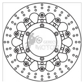 Első féktárcsa Brembo BRM108489996