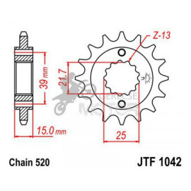 Lánckerék első JTF1042