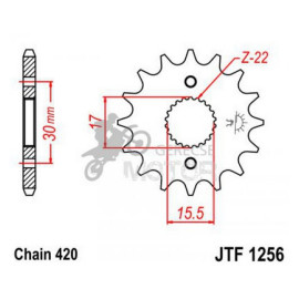 Lánckerék első JTF1256