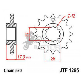 Lánckerék első JTF1295