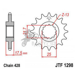 Lánckerék első JTF1298