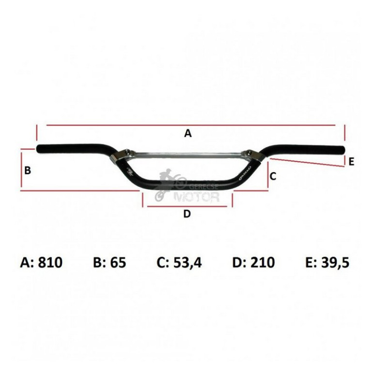 Kormány Nyitott Pazzaz 28 mm