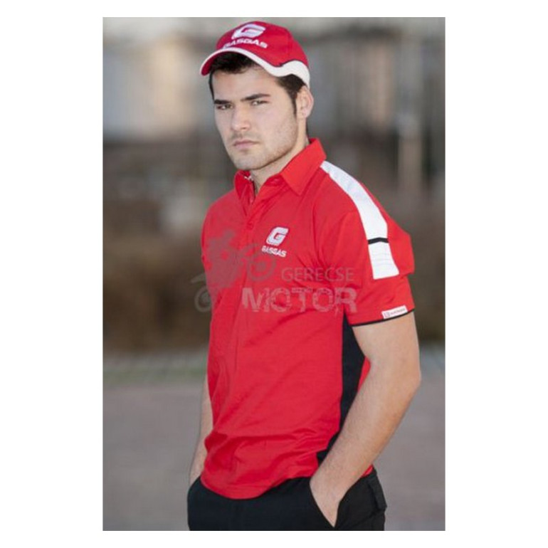 Piros galléros Paddock póló Gas Gas