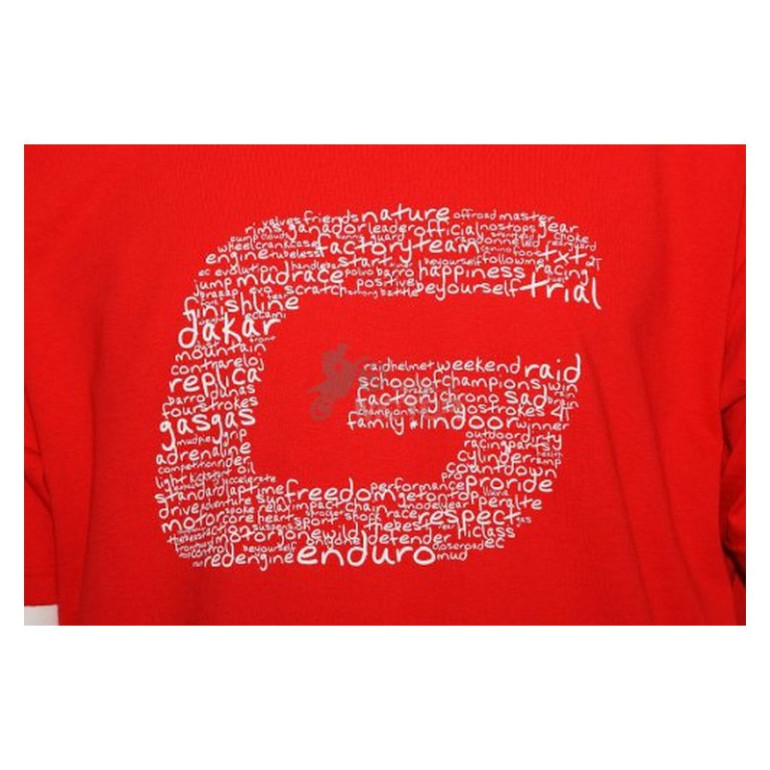 Piros Gas Gas póló