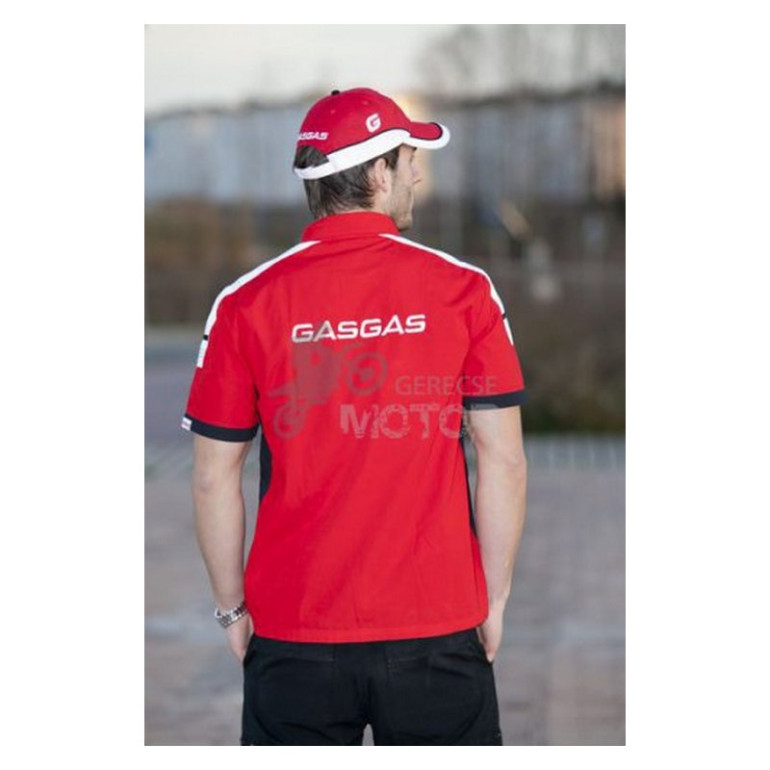 Piros férfi ing Gas Gas