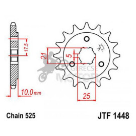 Lánckerék első JTF1448