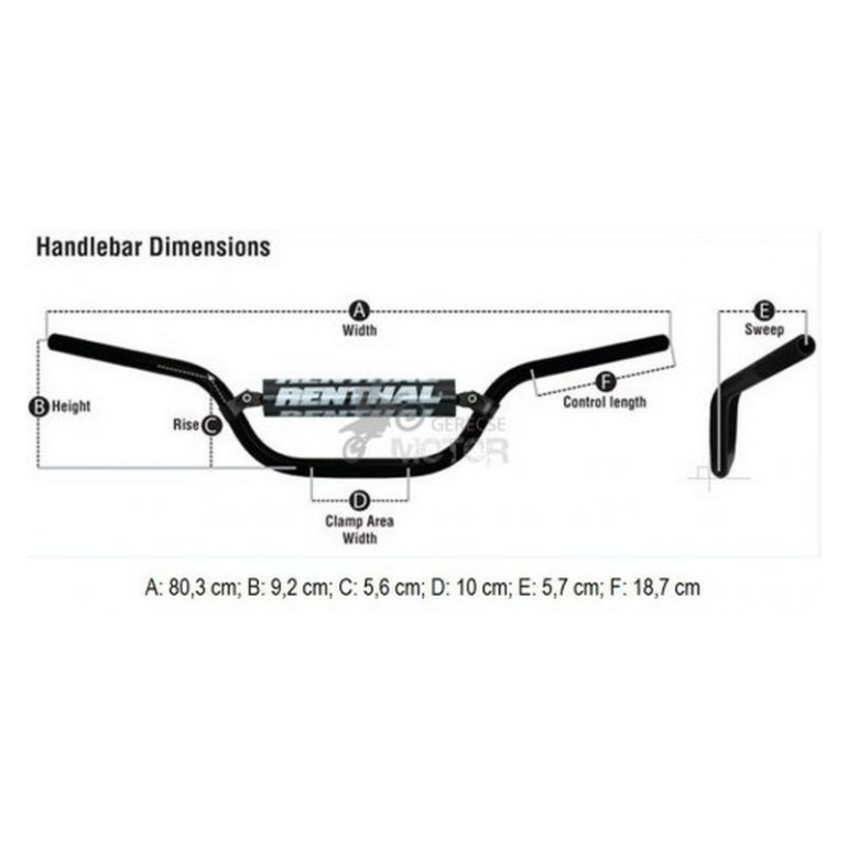 Kormány Fatbar Renthal 603