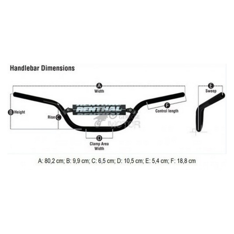 Kormány Fatbar Renthal 604