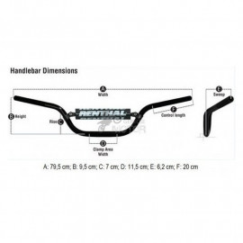 Kormány Fatbar Renthal 605