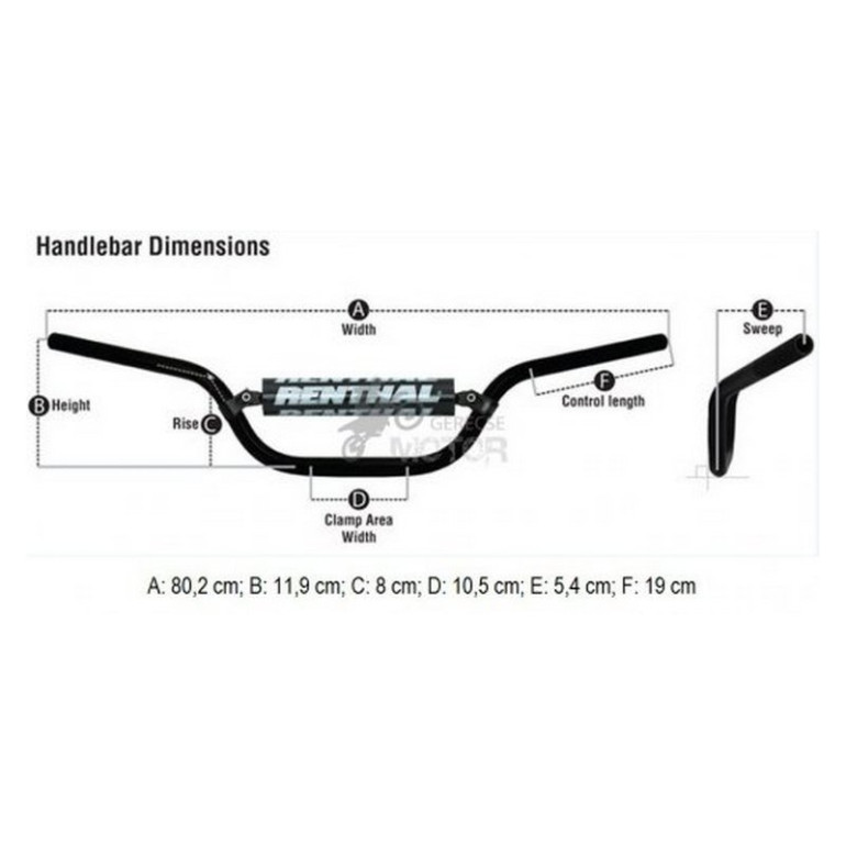 Kormány Fatbar Renthal 609
