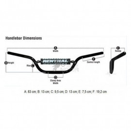 Kormány Motocross/Enduro Renthal 613